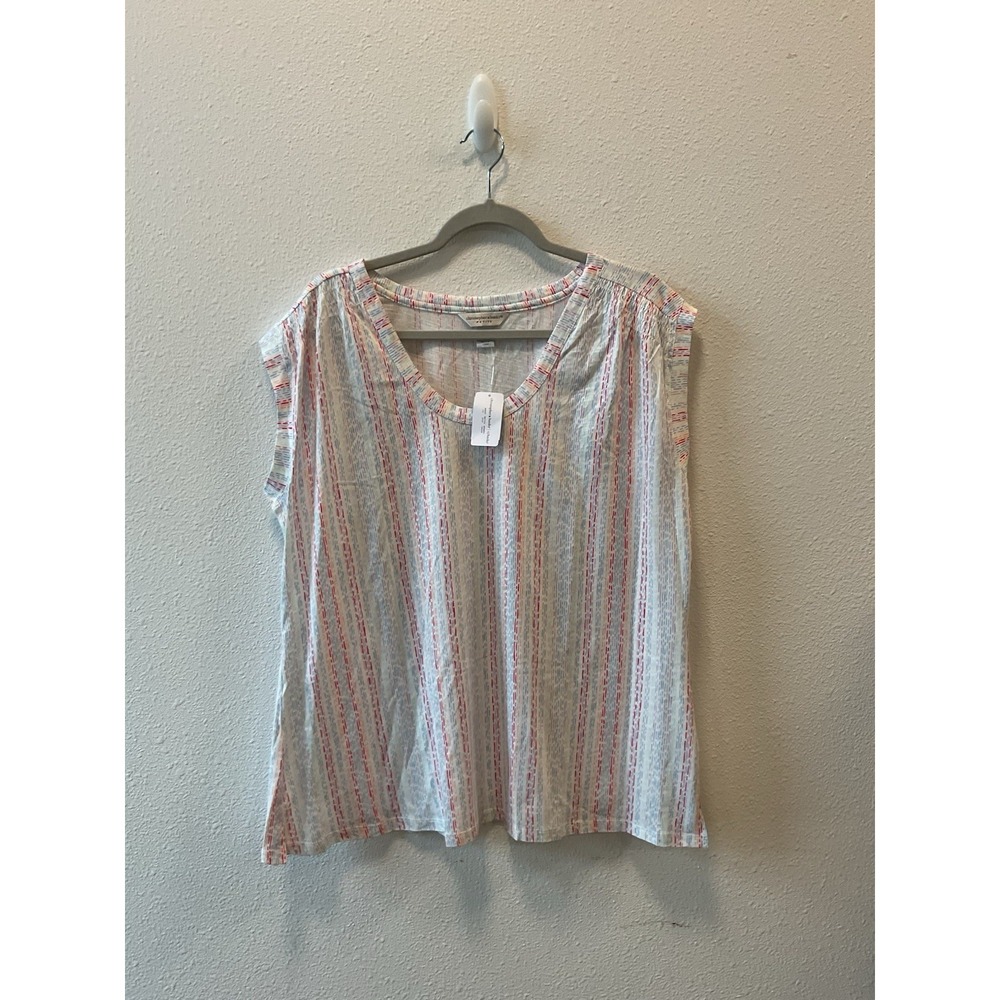 Christopher & Banks Womens Sleeveless Tank Top Size‎ Petite XL NWT